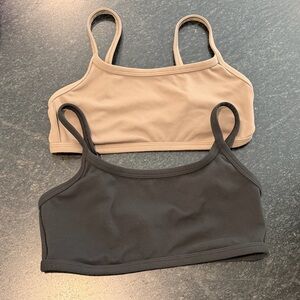 GAP Fit Black and Mocha Bralette / Sports bras